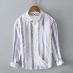 Camisa Social Alpha Bowmore Azul - AlphaCode