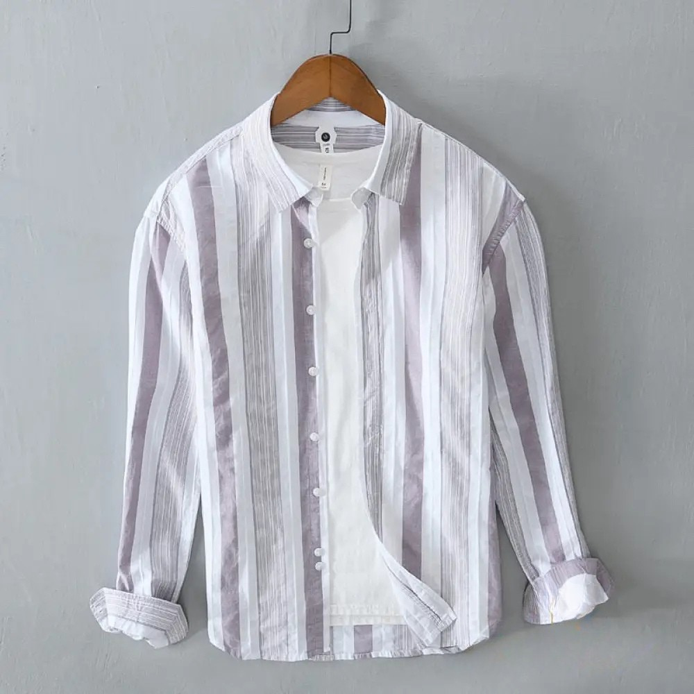 Camisa Social Alpha Bowmore Azul - AlphaCode