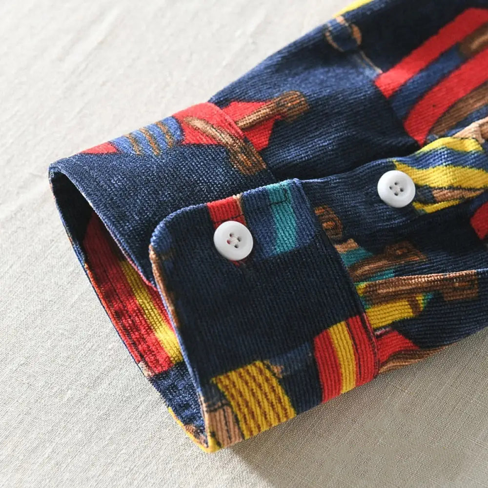 Camisa Social Alpha Broome Azul - AlphaCode