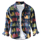 Camisa Social Alpha Broome Azul - AlphaCode