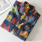 Camisa Social Alpha Broome Azul - AlphaCode