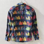 Camisa Social Alpha Broome Azul - AlphaCode