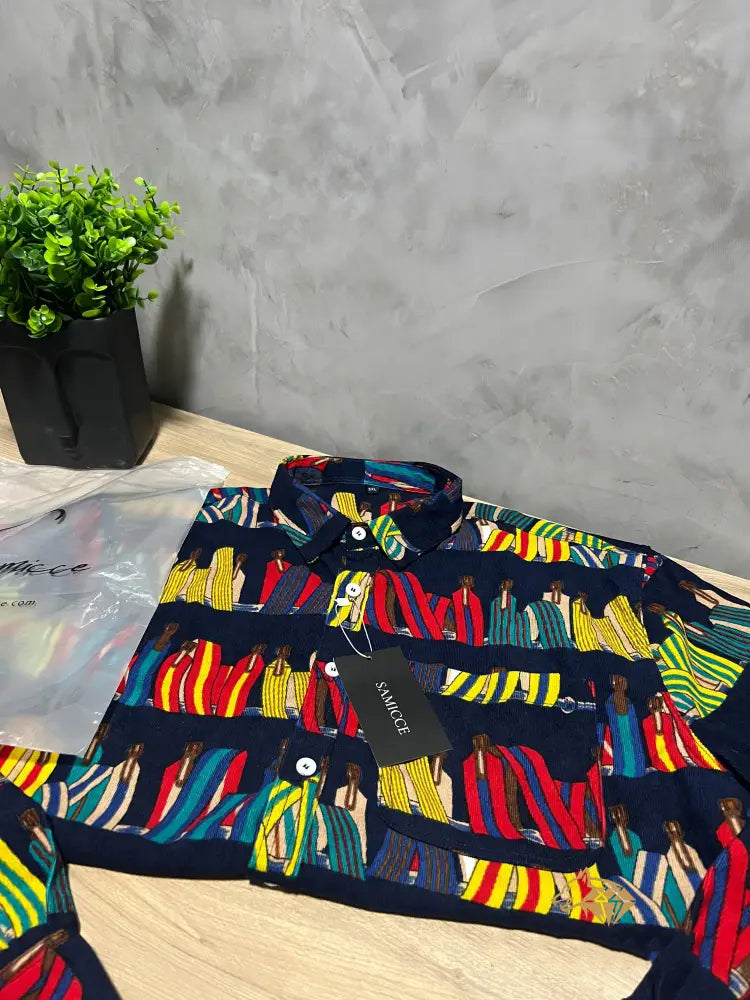 Camisa Social Alpha Broome Azul - AlphaCode