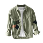 Camisa Social Alpha Bunbury Caqui - AlphaCode