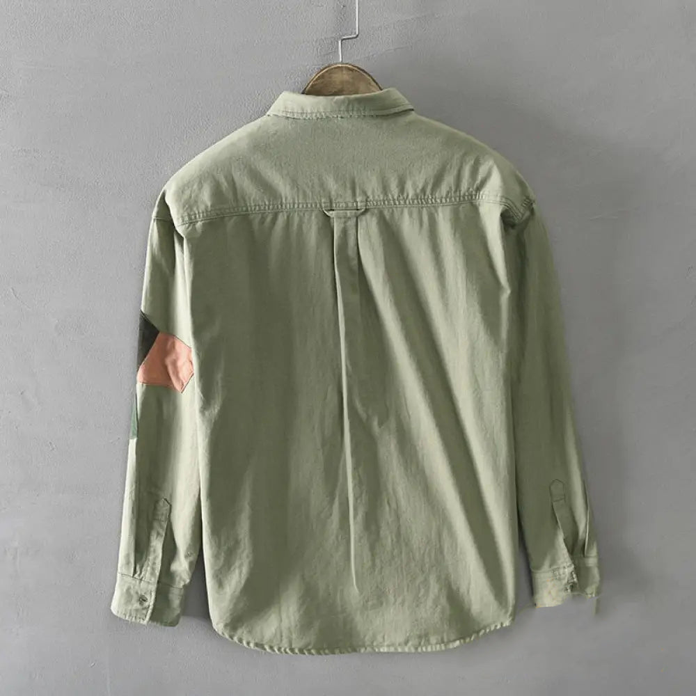 Camisa Social Alpha Bunbury Verde - AlphaCode