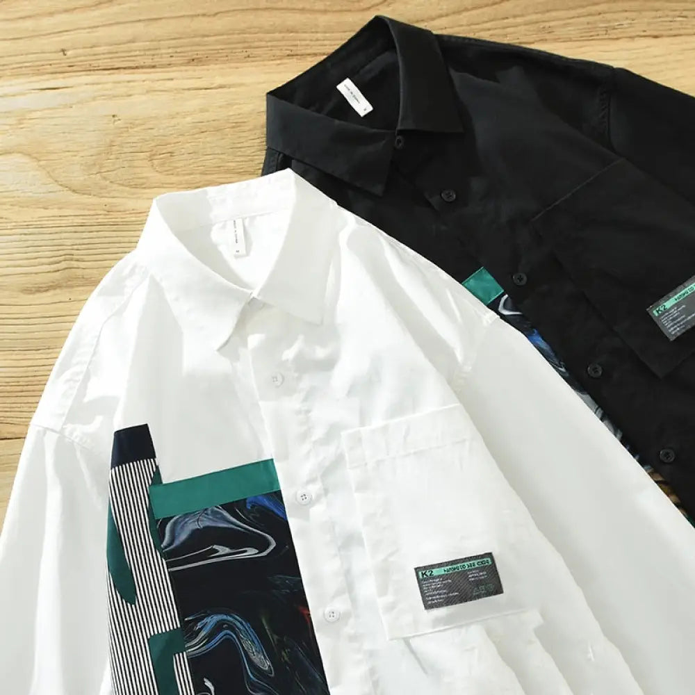 Camisa Social Alpha Burnley Branco - AlphaCode