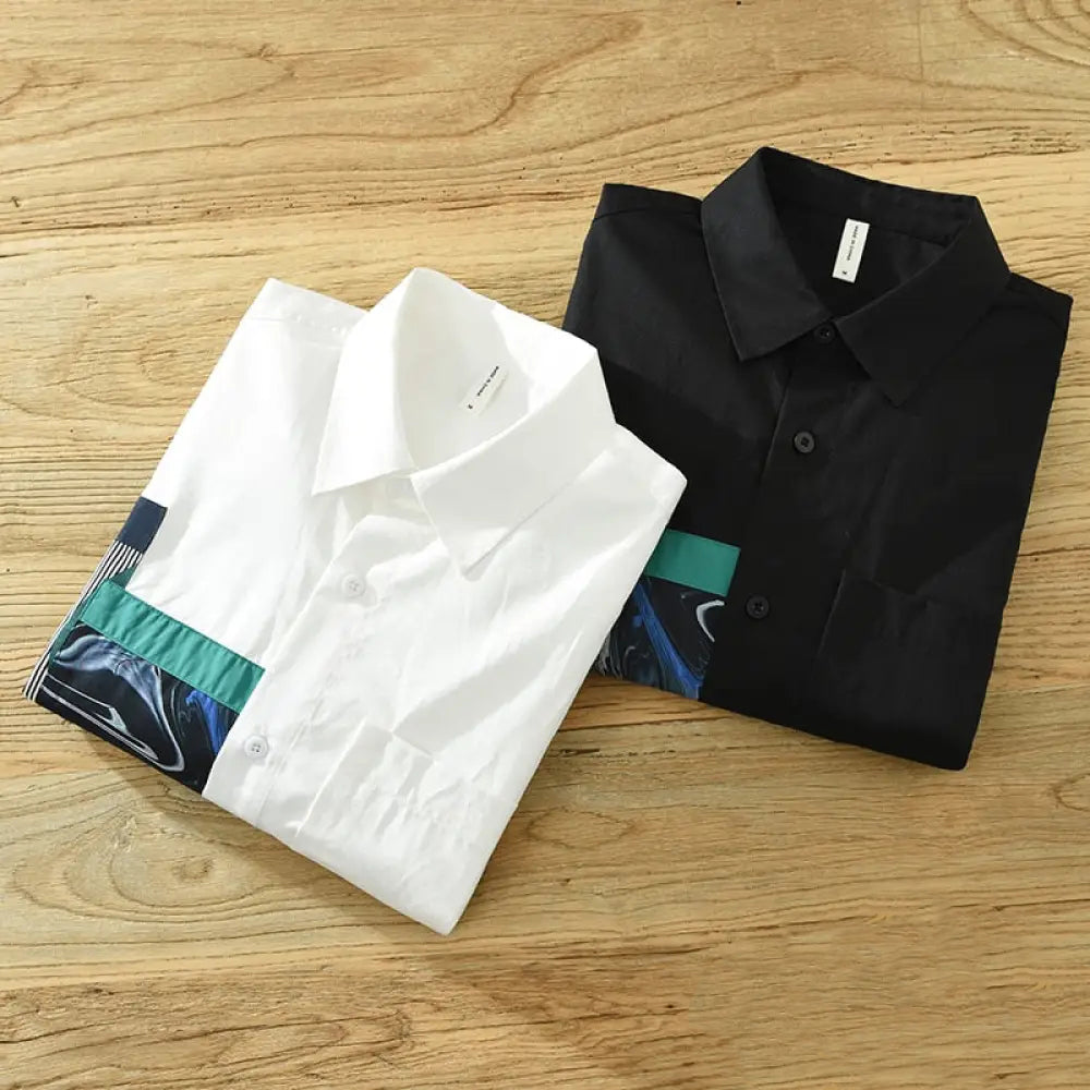 Camisa Social Alpha Burnley Branco - AlphaCode
