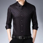 Camisa Social Alpha Cartene Azul - AlphaCode