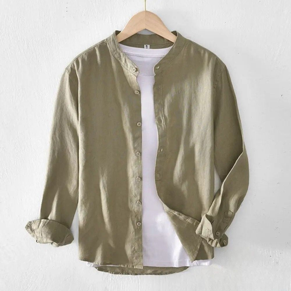 Camisa Social Alpha Criquet Branco - AlphaCode