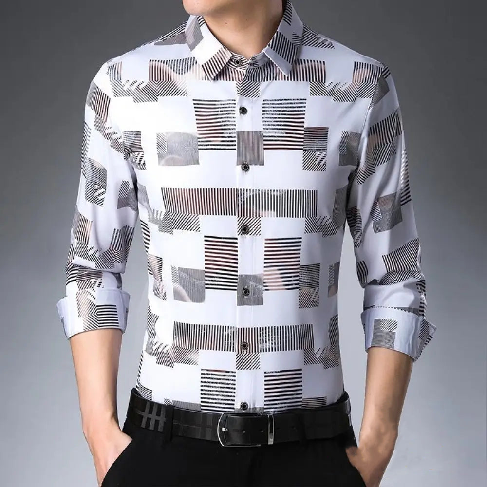 Camisa Social Alpha Cristian Preto - AlphaCode