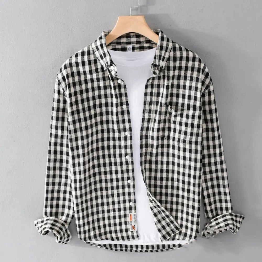 Camisa Social Alpha Diamond Cinza - AlphaCode