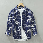 Camisa Social Alpha Dolphin Branco - AlphaCode