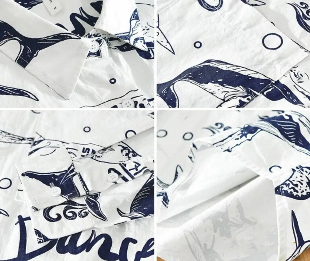 Camisa Social Alpha Dolphin Branco - AlphaCode