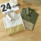 Camisa Social Alpha Forest Caqui - AlphaCode