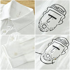 Camisa Social Alpha Fourstar Branco - AlphaCode