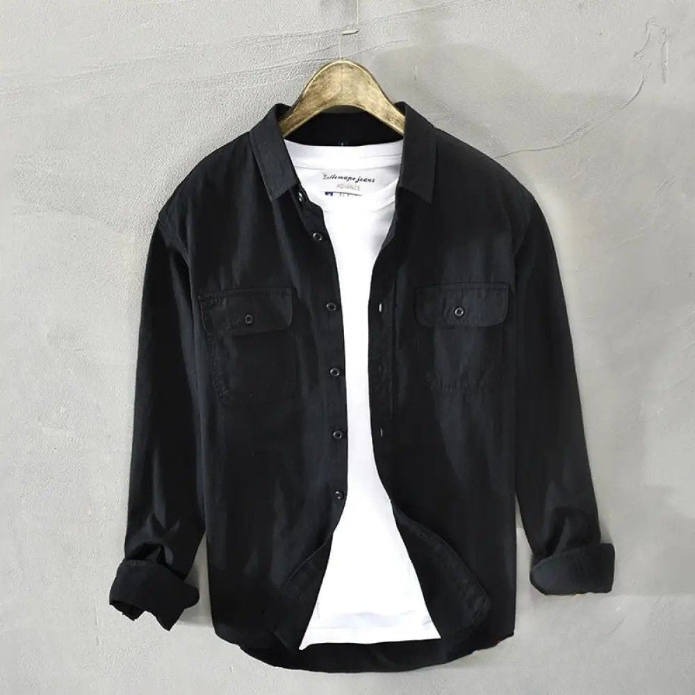 Camisa Social Alpha Fulham Laranja - AlphaCode