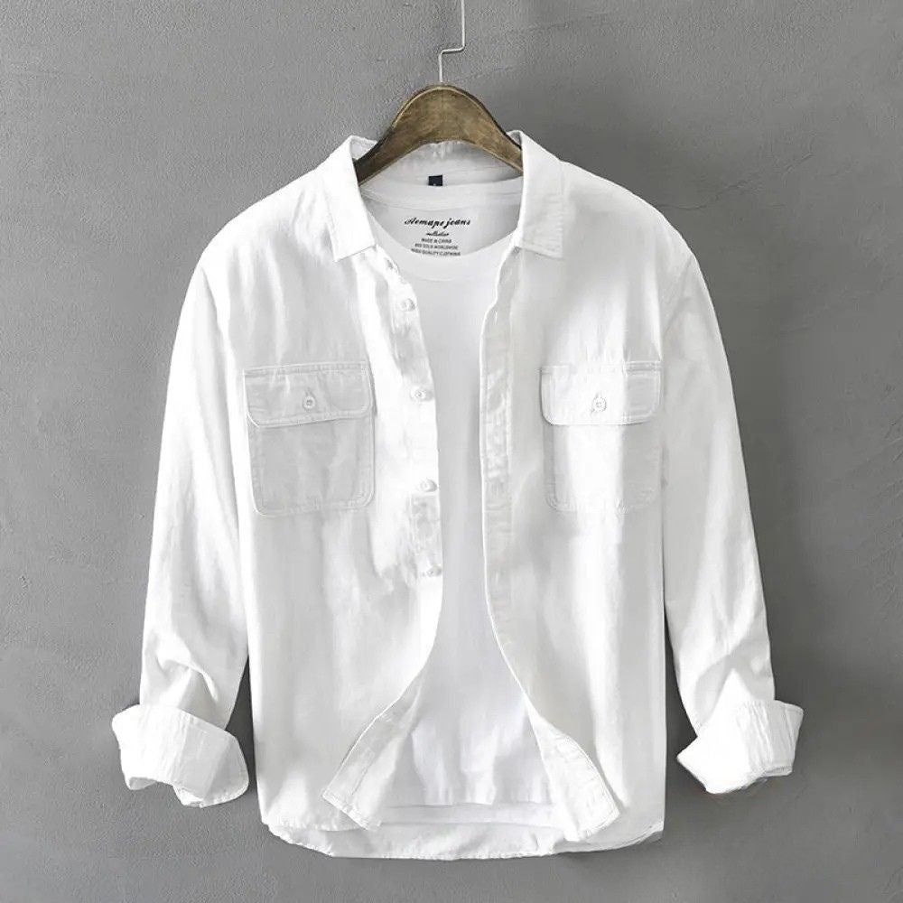 Camisa Social Alpha Fulham Laranja - AlphaCode
