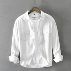 Camisa Social Alpha Fulham Laranja - AlphaCode