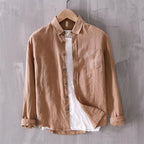 Camisa Social Alpha Galardi Cinza - AlphaCode