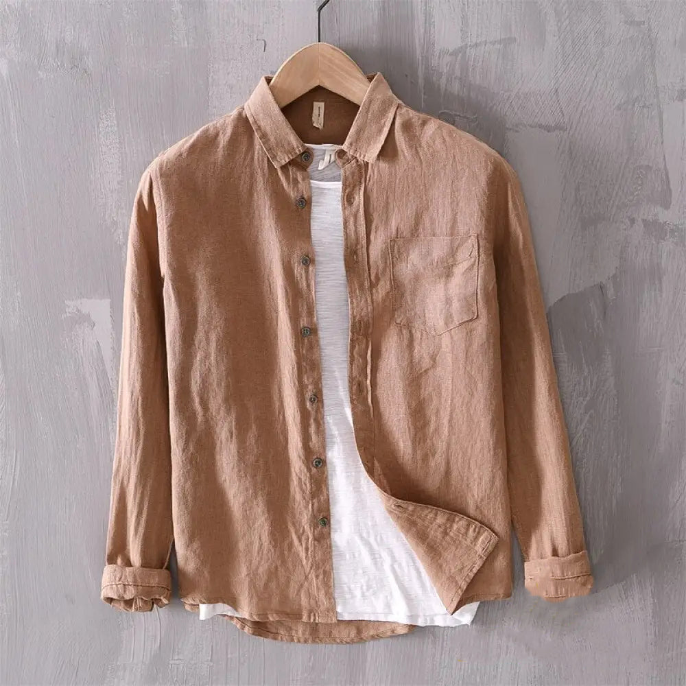 Camisa Social Alpha Galardi Cinza - AlphaCode