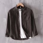 Camisa Social Alpha Galardi Cinza - AlphaCode