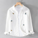 Camisa Social Alpha Glasgow Preto - AlphaCode