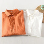 Camisa Social Alpha Houston Laranja - AlphaCode