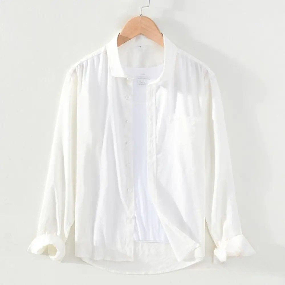 Camisa Social Alpha Houston Laranja - AlphaCode