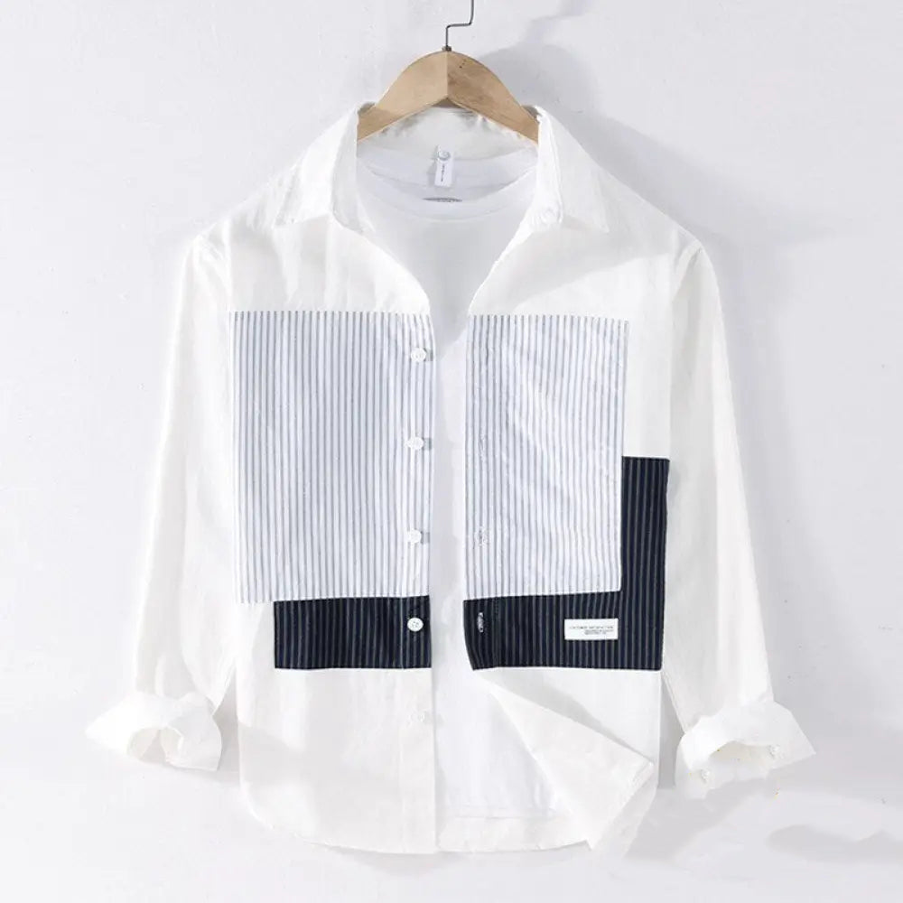 Camisa Social Alpha Lamard Preto - AlphaCode