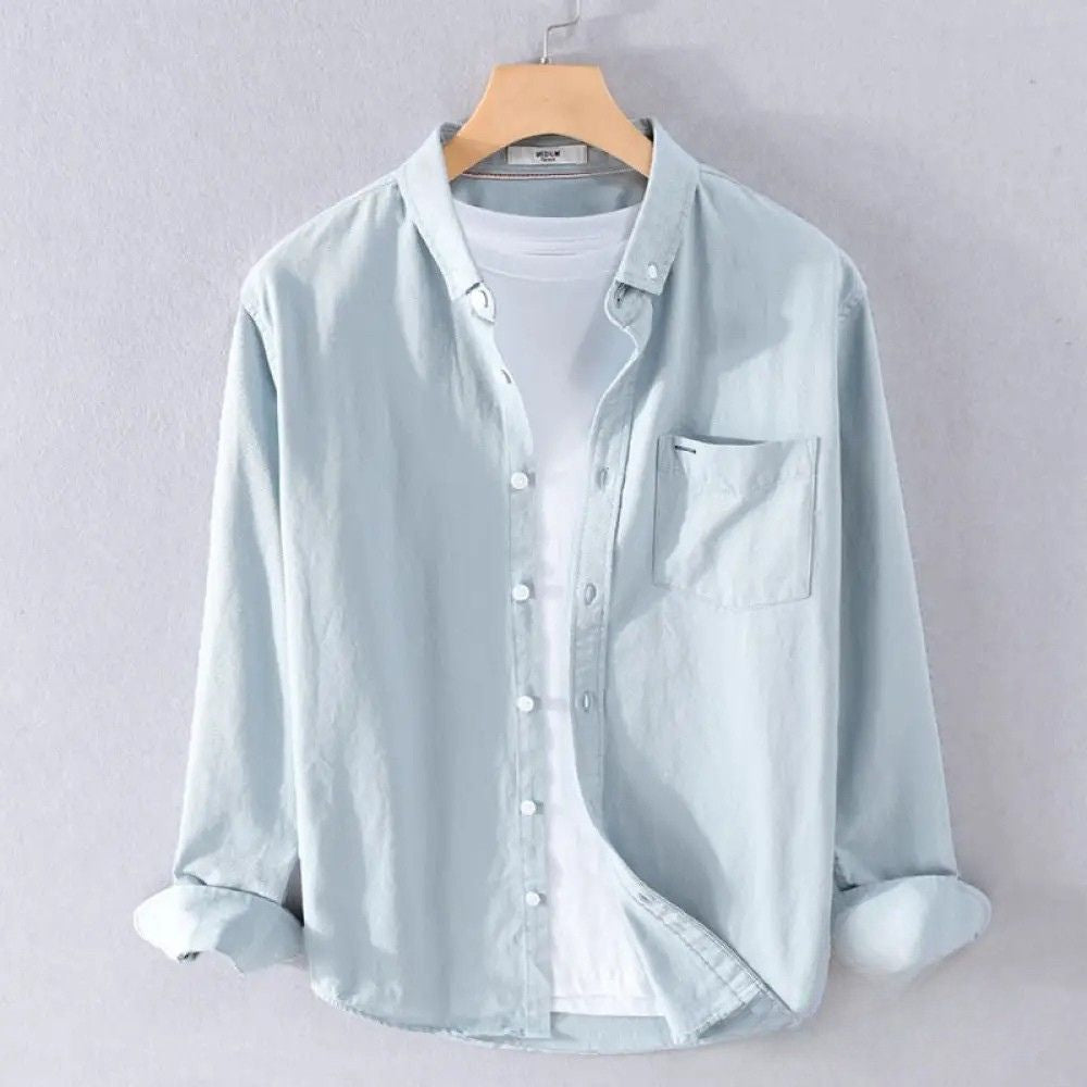 Camisa Social Alpha Lanark Branco - AlphaCode