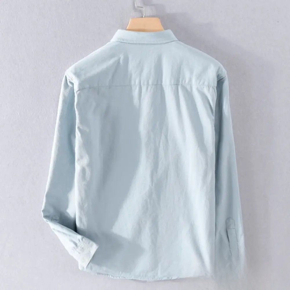 Camisa Social Alpha Lanark Cinza - AlphaCode