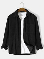 Camisa Social Alpha Leixester Marrom - AlphaCode