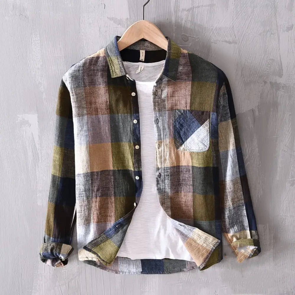 Camisa Social Alpha Leucanton Verde - AlphaCode