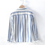 Camisa Social Alpha Linux Azul - AlphaCode