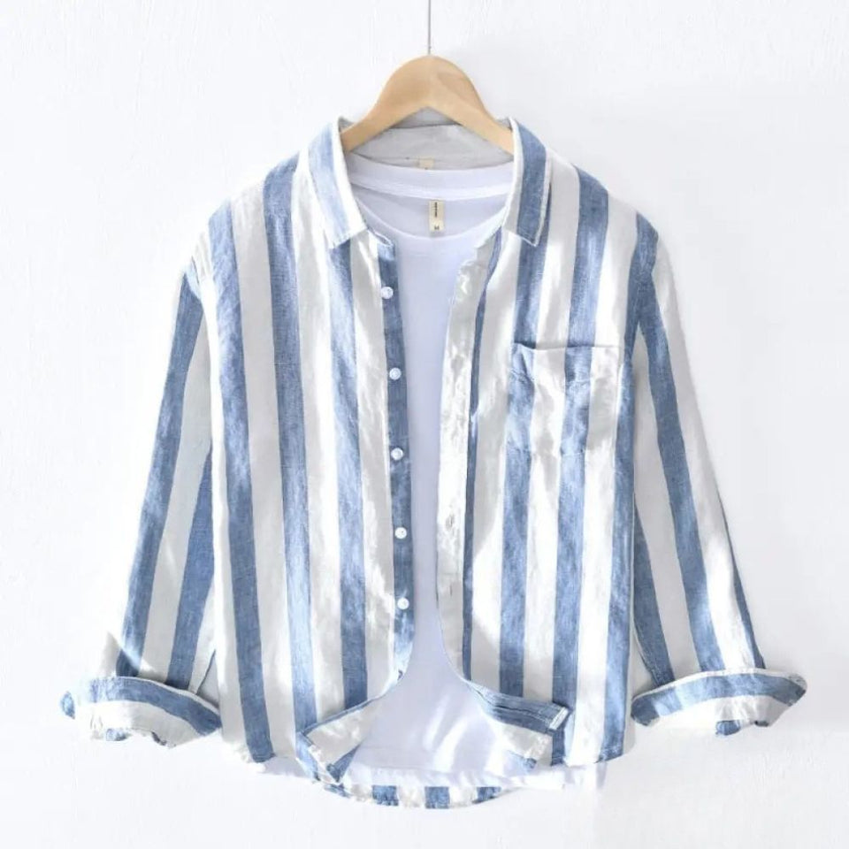 Camisa Social Alpha Linux Cinza - AlphaCode