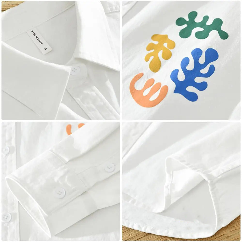 Camisa Social Alpha Livingston Branco - AlphaCode
