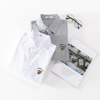 Camisa Social Alpha London Lab Branco - AlphaCode