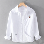 Camisa Social Alpha London Lab Branco - AlphaCode