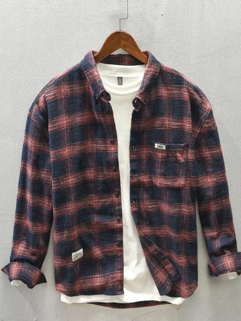 Camisa Social Alpha Luton Azul - AlphaCode