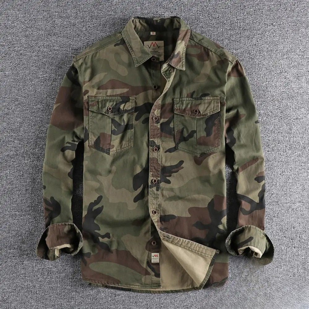 Camisa Social Alpha Military - AlphaCode