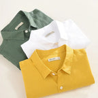 Camisa Social Alpha Newcastle Amarelo - AlphaCode