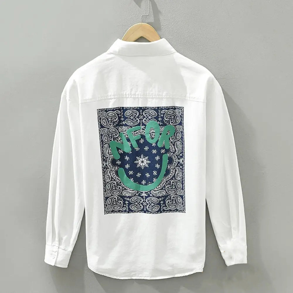 Camisa Social Alpha Nowfor Branco - AlphaCode