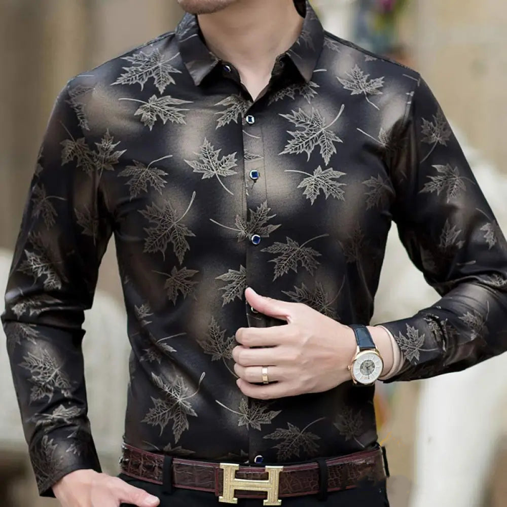 Camisa Social Alpha Outono Azul - AlphaCode