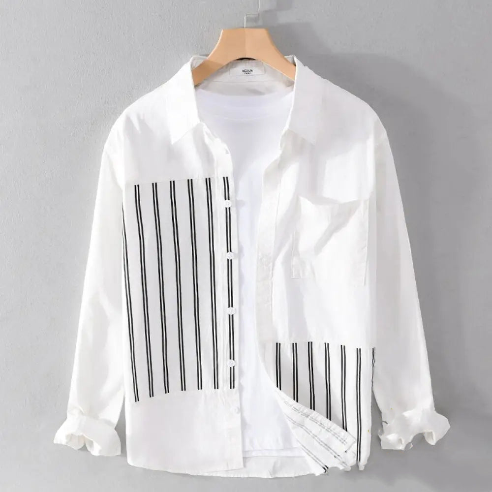 Camisa Social Alpha Palace Branco - AlphaCode