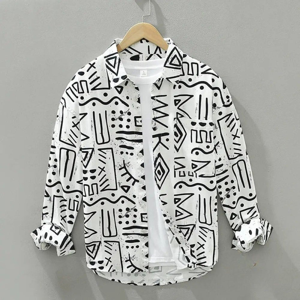 Camisa Social Alpha Perth Preto - AlphaCode