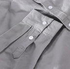 Camisa Social Alpha Pinhel Azul - AlphaCode