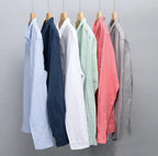 Camisa Social Alpha Pinhel Azul - AlphaCode