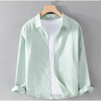 Camisa Social Alpha Pinhel Azul - AlphaCode
