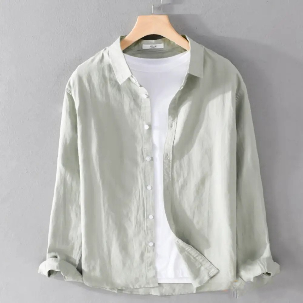 Camisa Social Alpha Pinhel Azul - AlphaCode