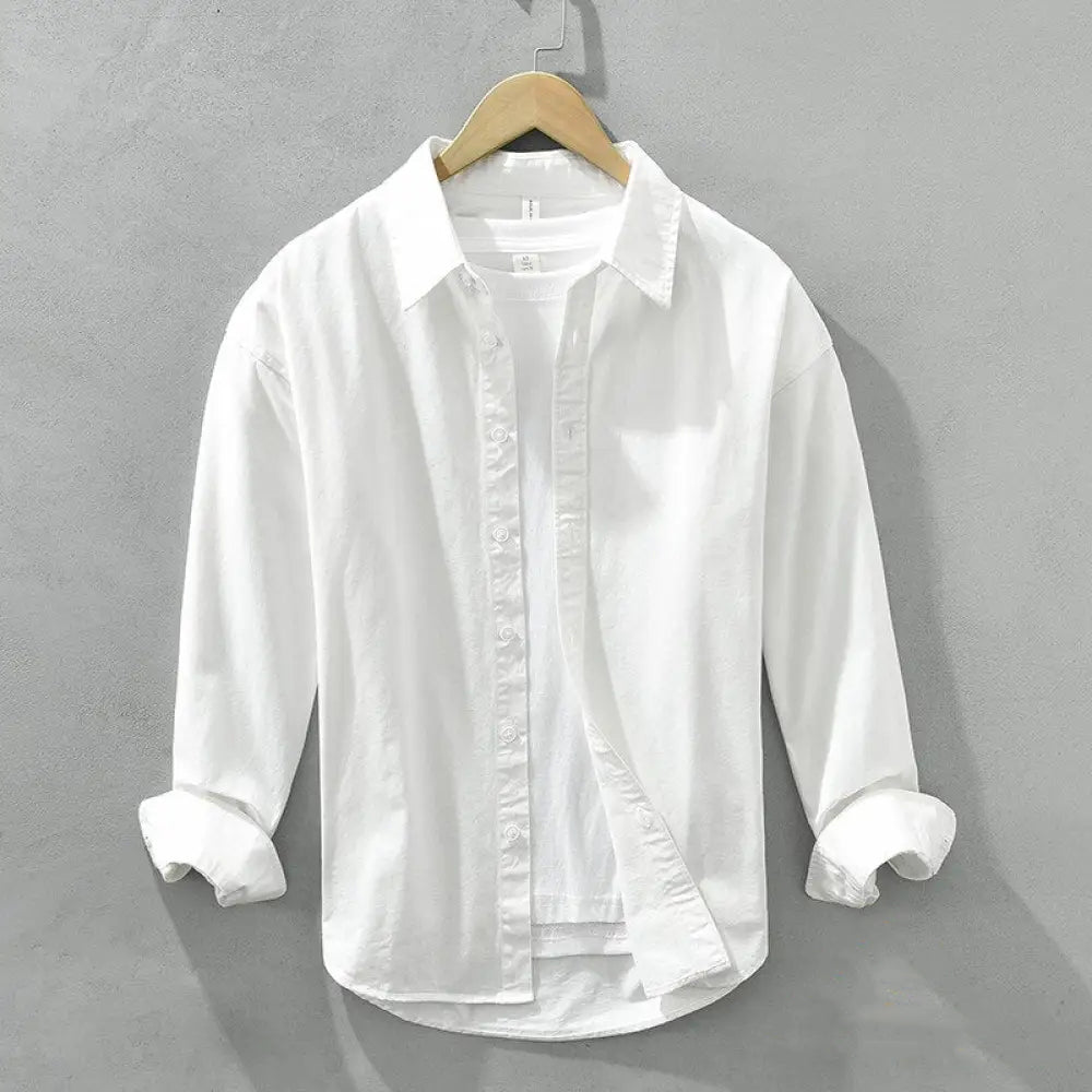 Camisa Social Alpha Portland Laranja - AlphaCode